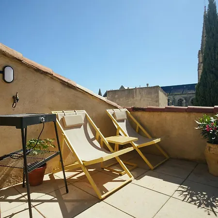 Duplex Climatise Avec Terrasse Sans Vis A Vis Dans L'hypercentre نيم
