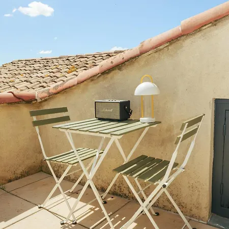 Duplex Climatise Avec Terrasse Sans Vis A Vis Dans L'hypercentre شقة *