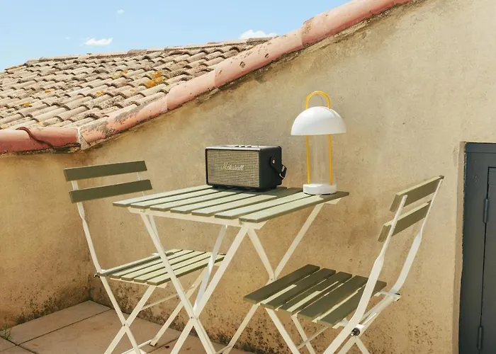 Duplex Climatise Avec Terrasse Sans Vis A Vis Dans L'hypercentre Apartmán *