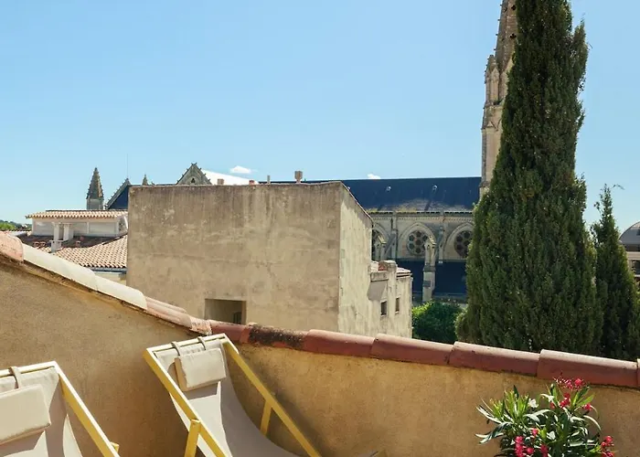 Apartmán Duplex Climatise Avec Terrasse Sans Vis A Vis Dans L'hypercentre *